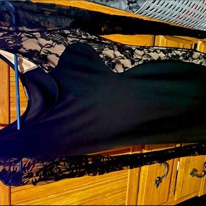 Lace little black dress